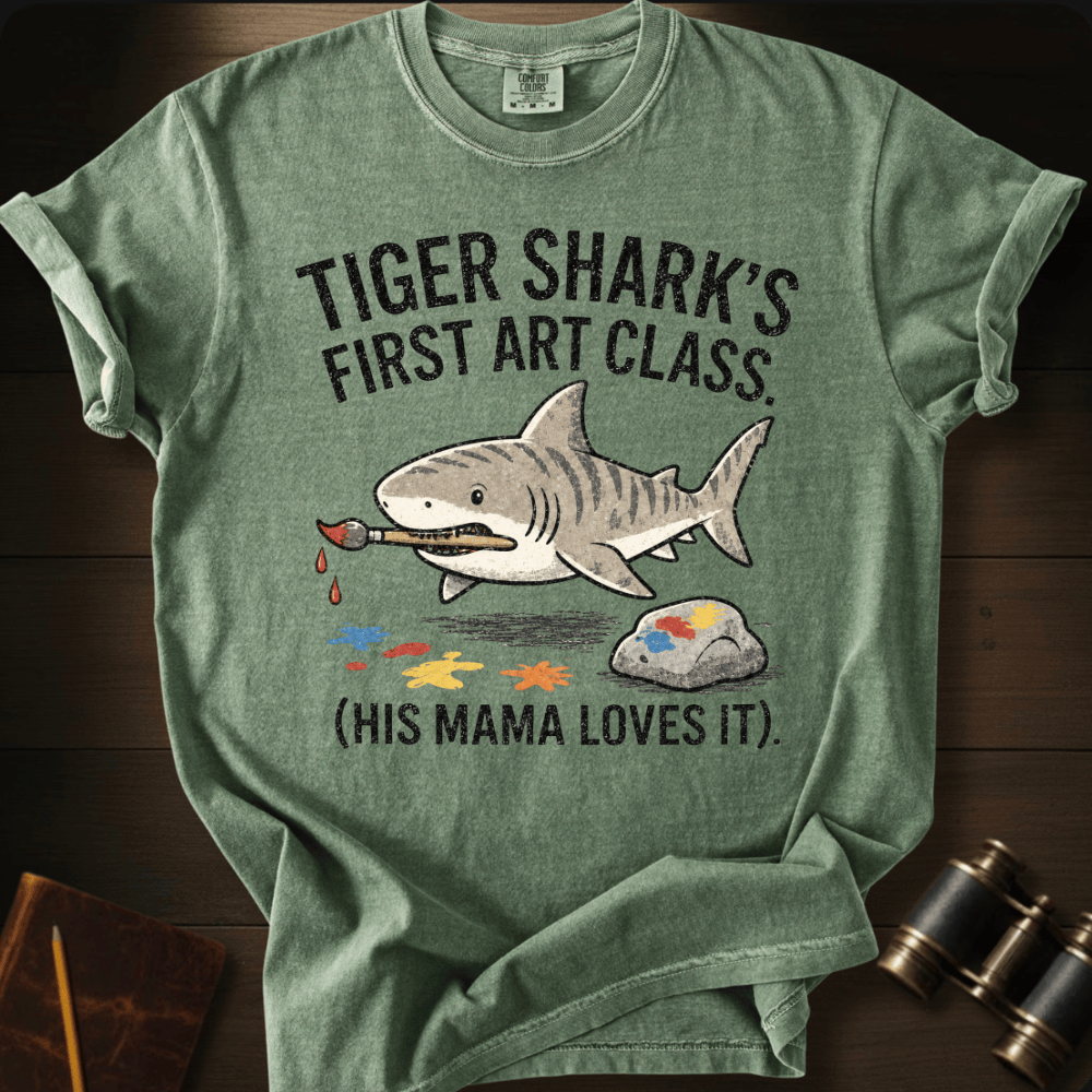 Tiger Shark Artist T-shirt