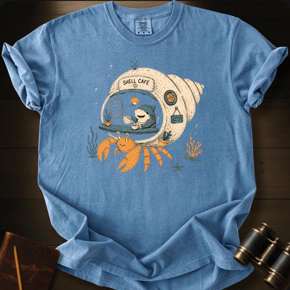 Captain Boop Coffee Shop T-shirt
