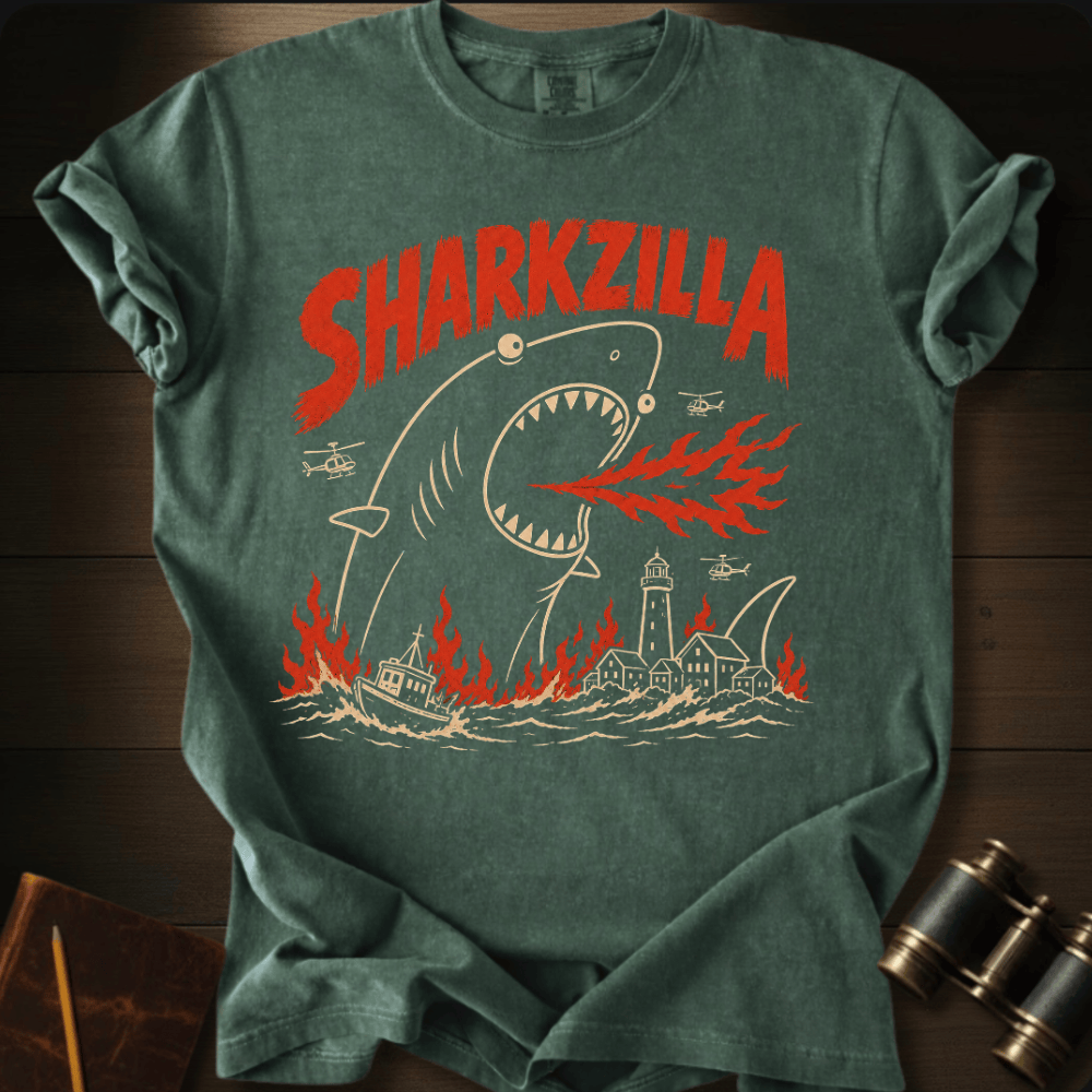 Sharkzilla - T-shirt