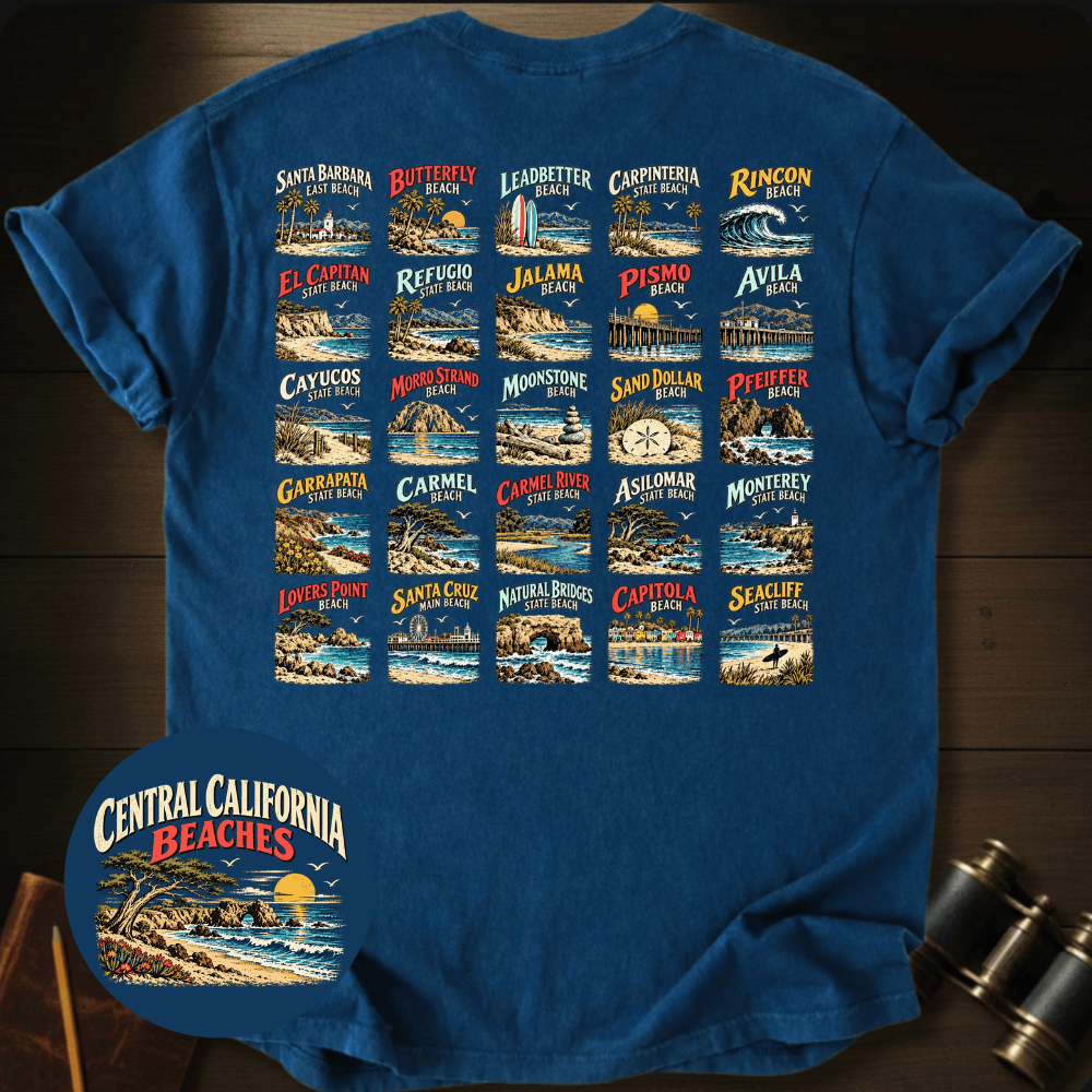 California Beaches T-shirt
