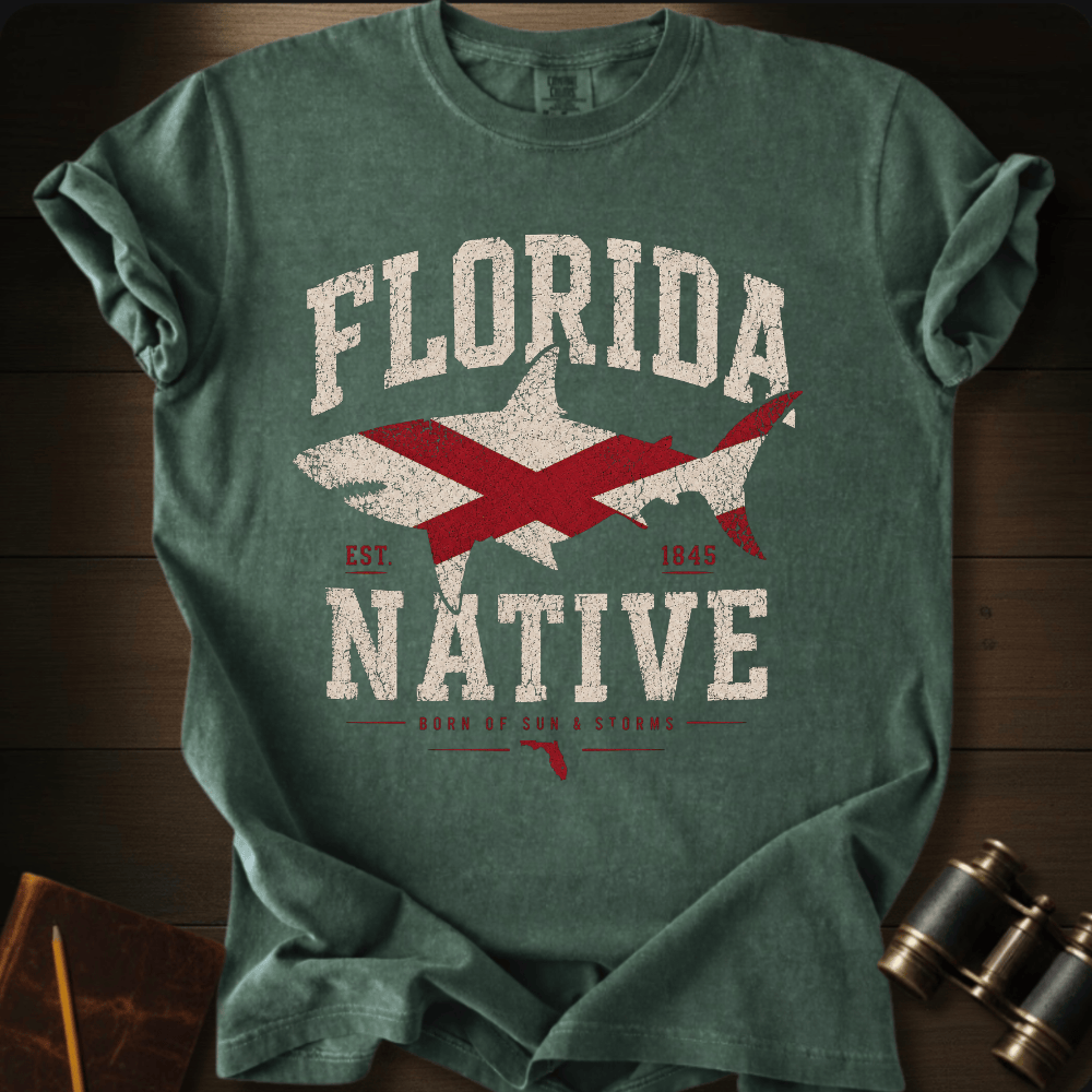 Florida Native Born Of Sun T-shirt