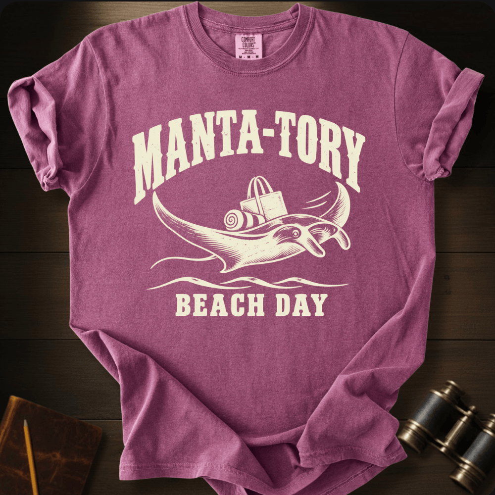 Manta-tory Beach Day - T-shirt