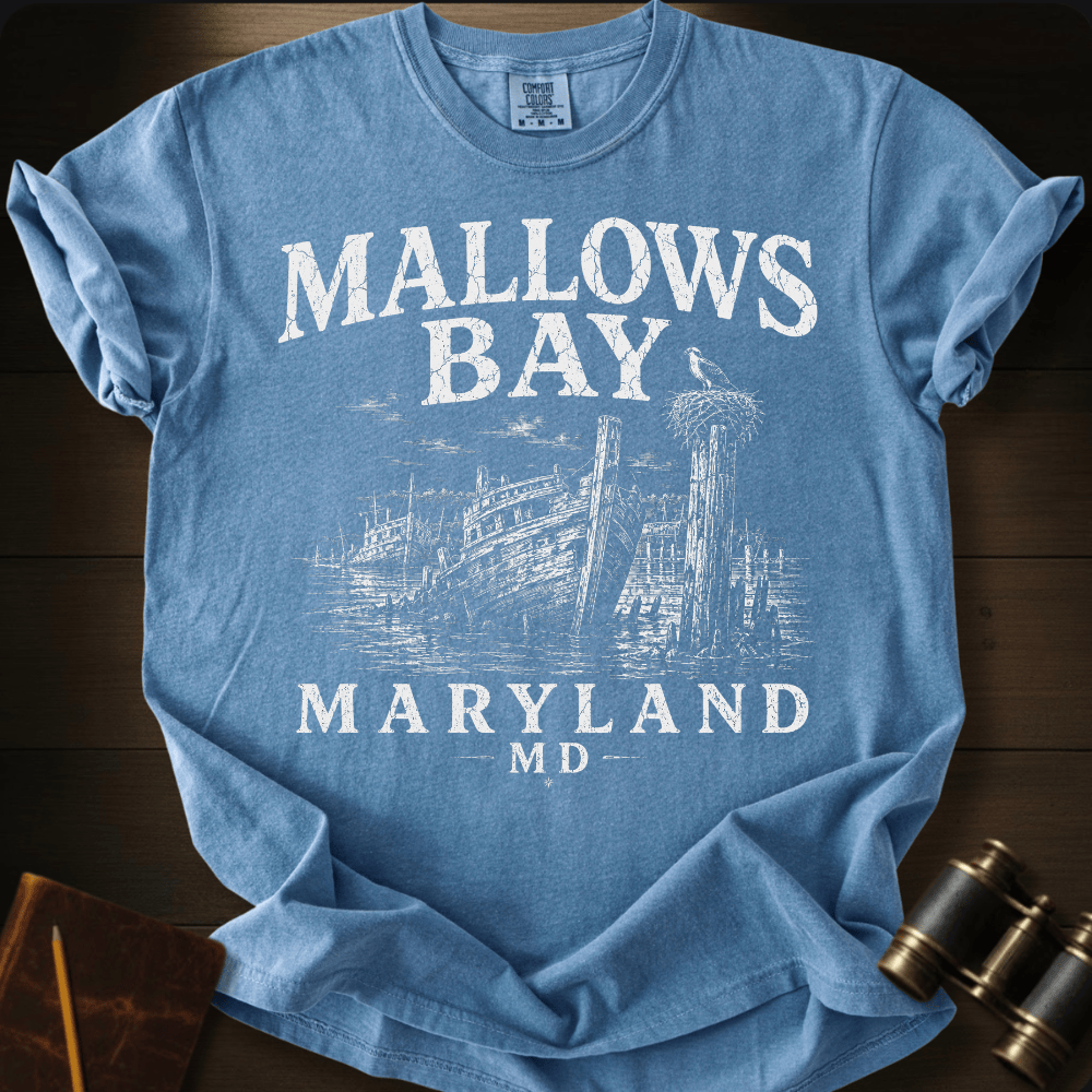 Mallows Bay Maryland - T-shirt