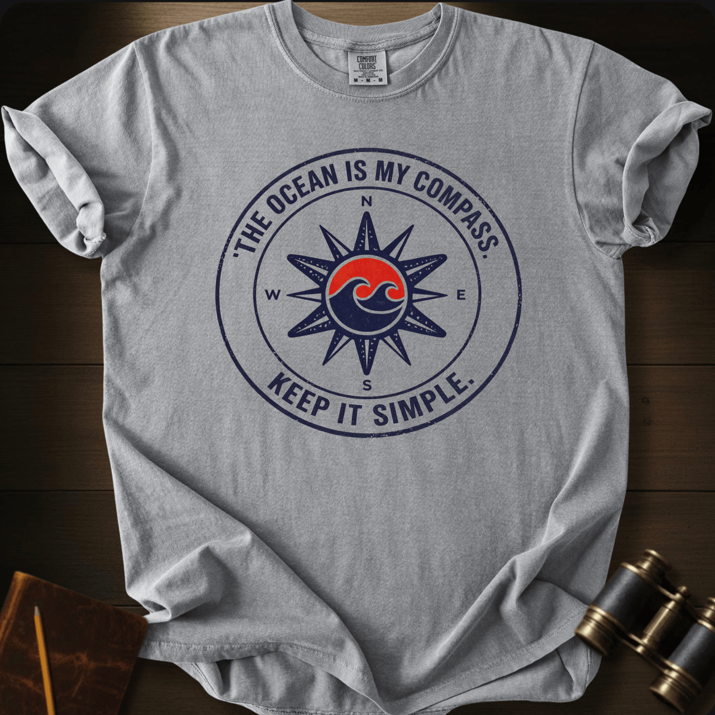 The Ocean Is My Compass T-shirt
