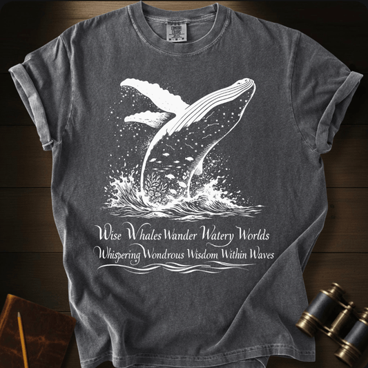 Wise Whales Wander T-shirt