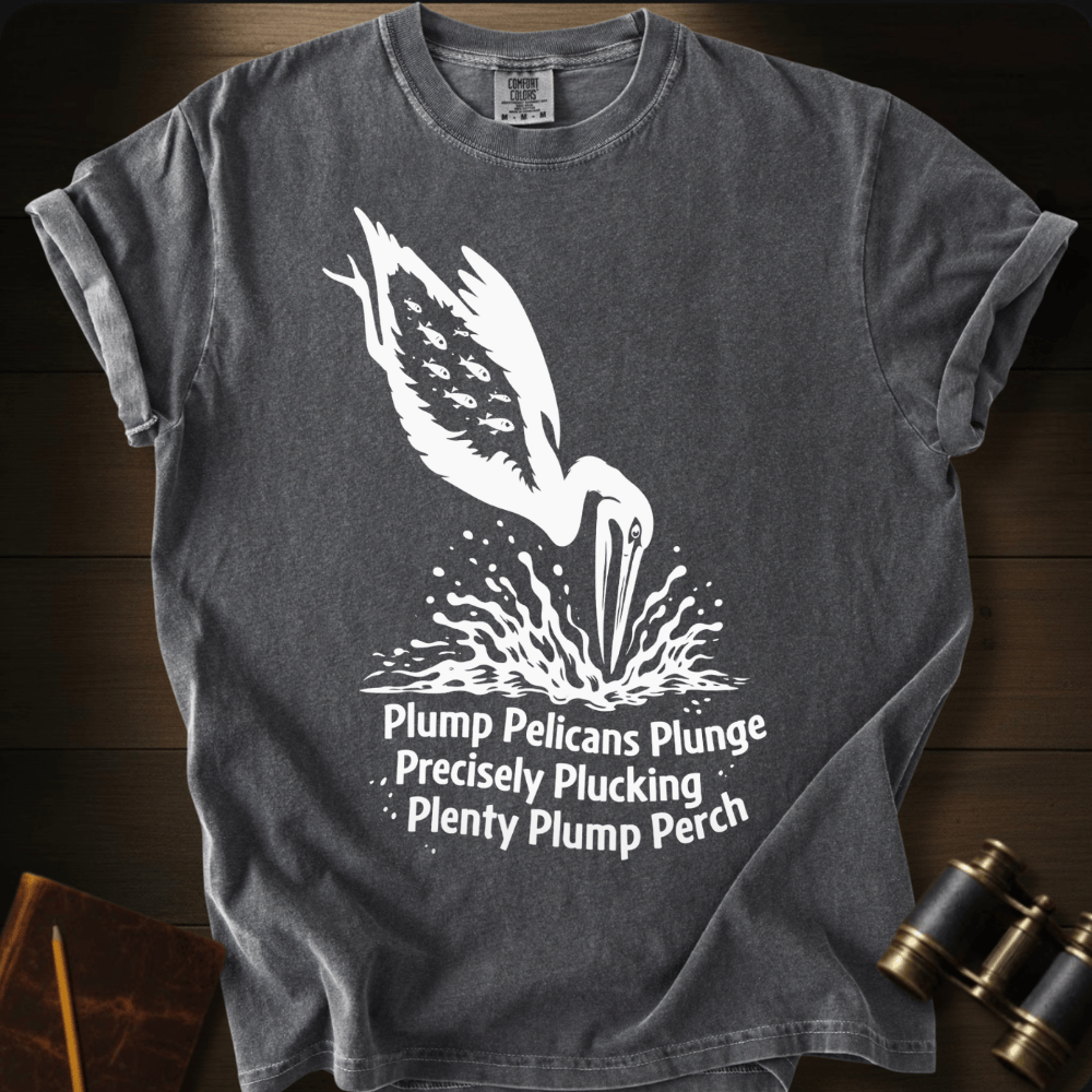Plump Pelicans Plunge T-shirt