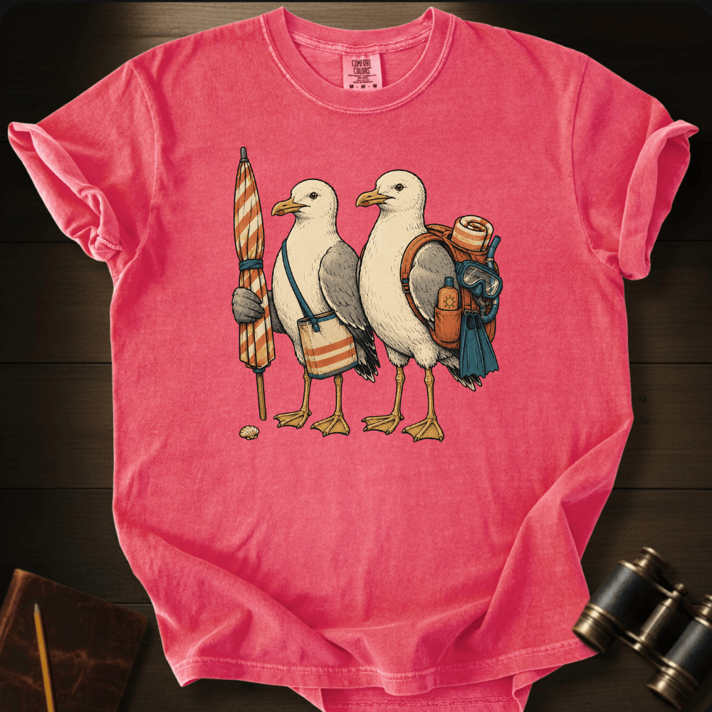 Herring Gulls Relax - T-shirt