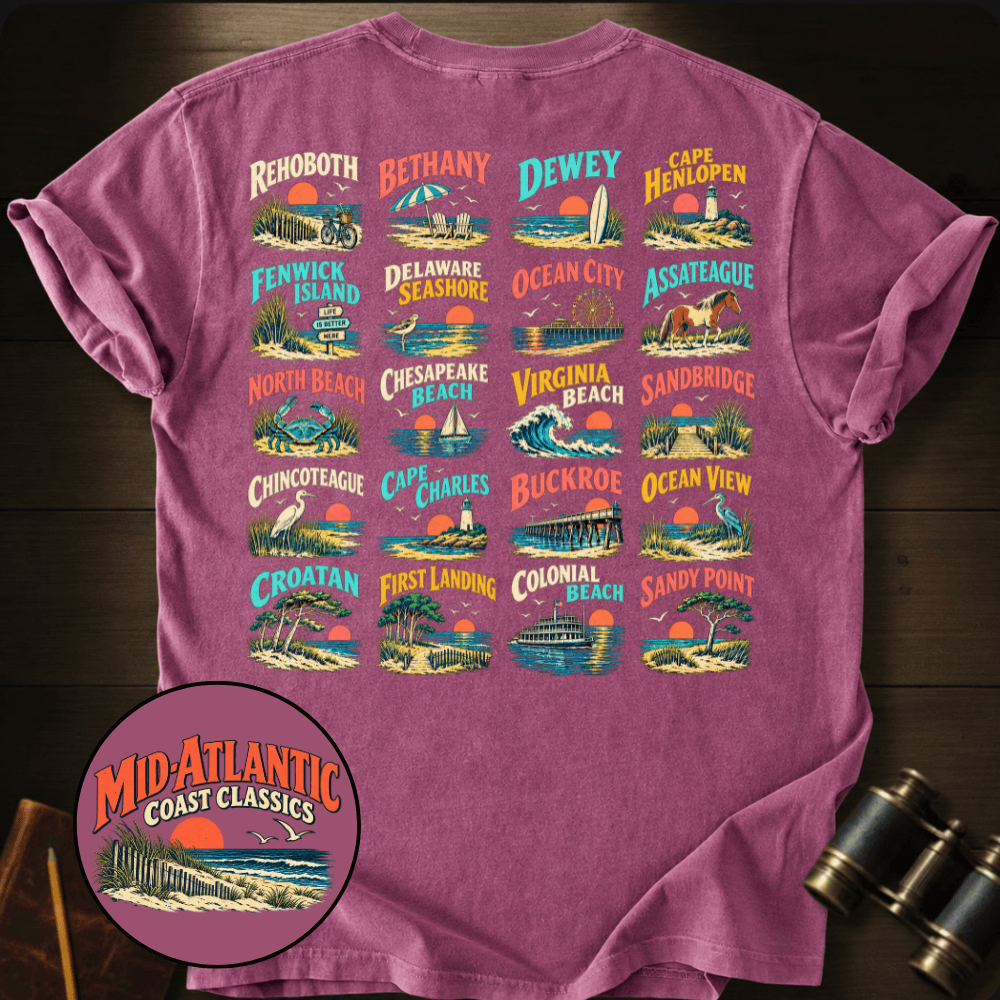 Mid-Atlantic Coast Classics T-shirt