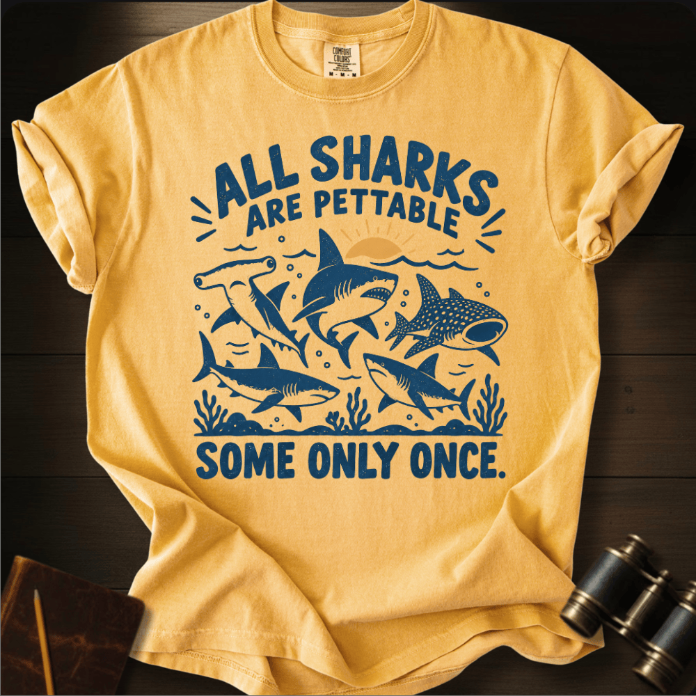 Pet Sharks Once T-shirt