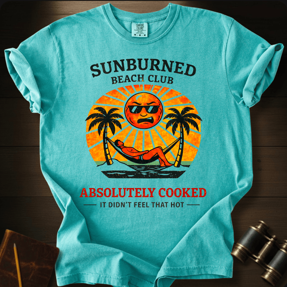Sunburned Beach Club T-shirt