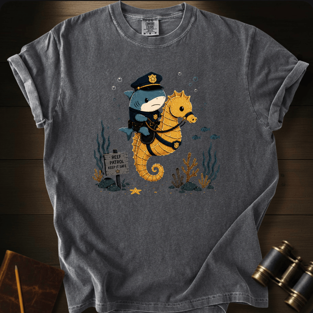 Captain Boop Police Man T-shirt