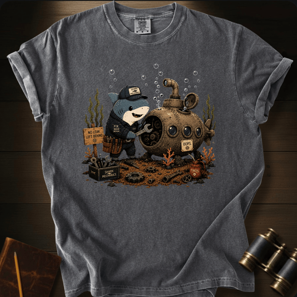 Captain Boop Mechanic T-shirt