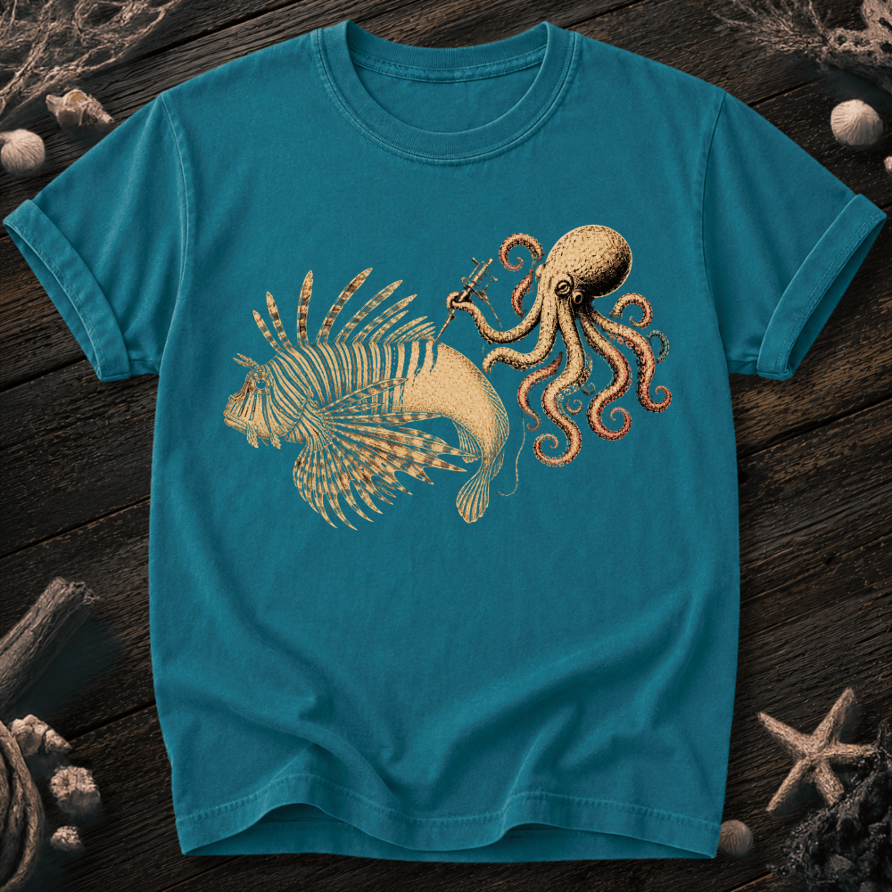 Lion Fish Tattoo Youth Tee