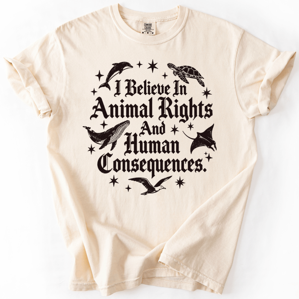 I Believe In Animal Rights T-shirt