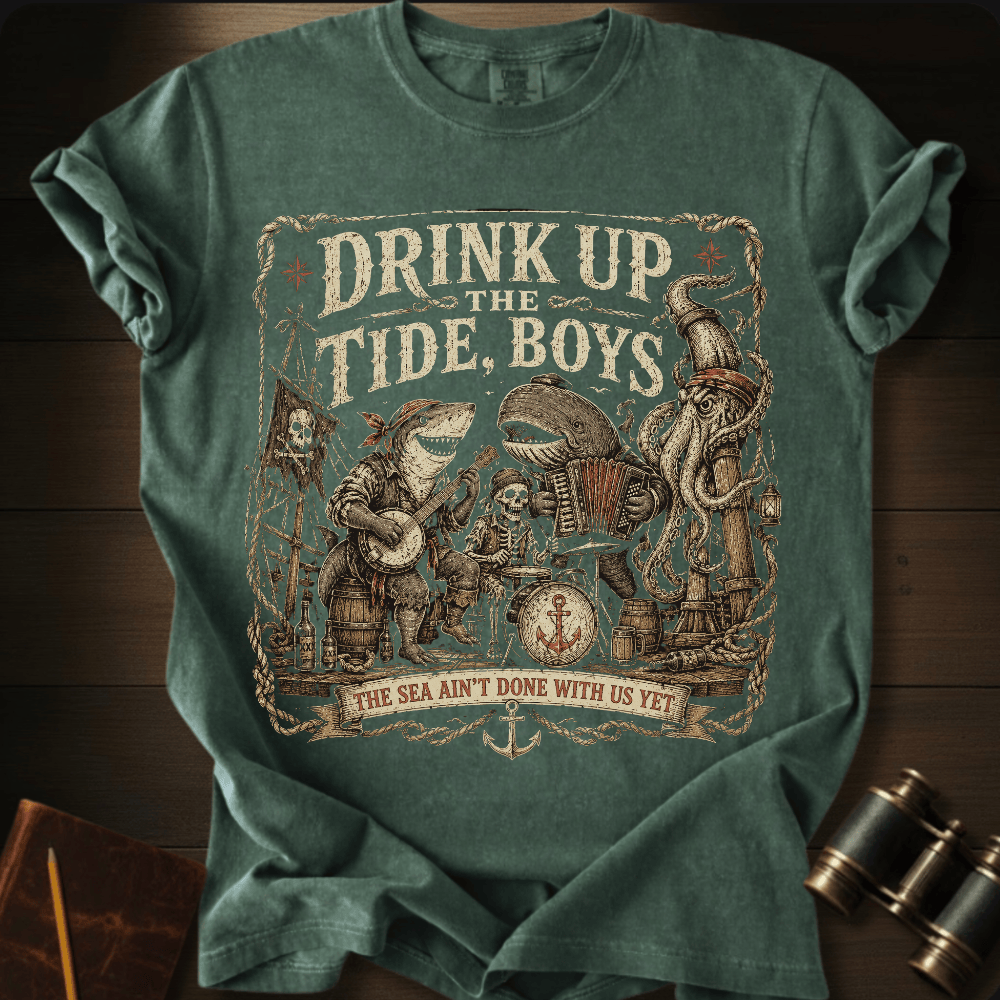 Drink Up Boys T-shirt