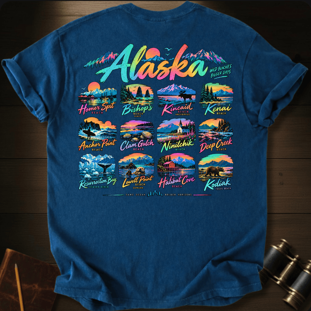 Alaska Beaches T-shirt