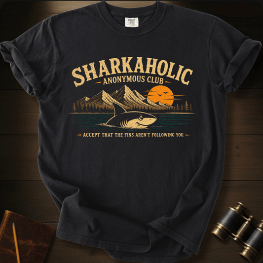 Sharkaholic Anonymous Club T-shirt