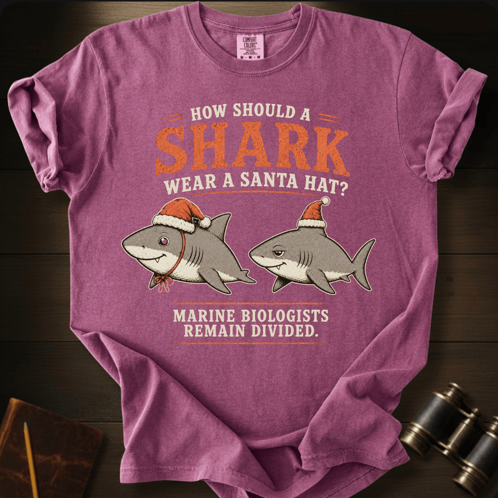 Santa Shark T-shirt