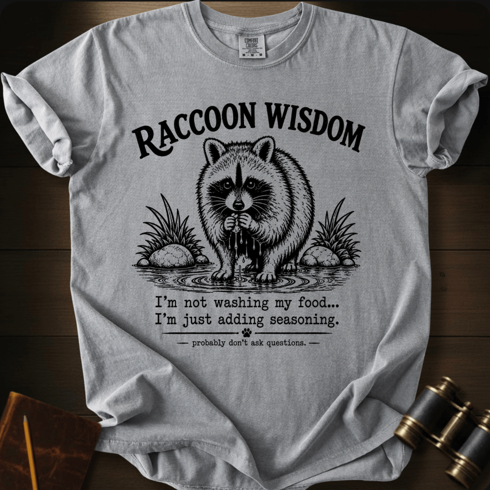 Raccoon Wisdom T-shirt