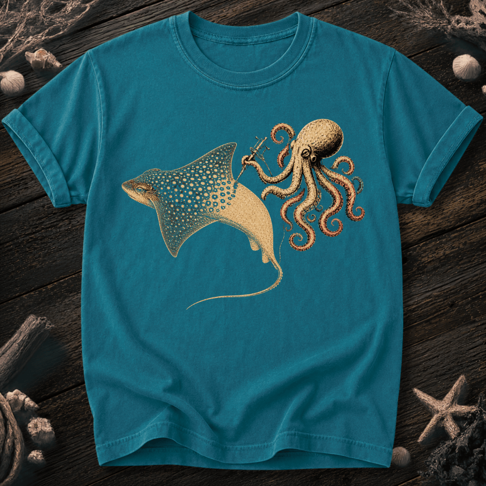 Spotted Eagle Ray Tattoo Youth Tee