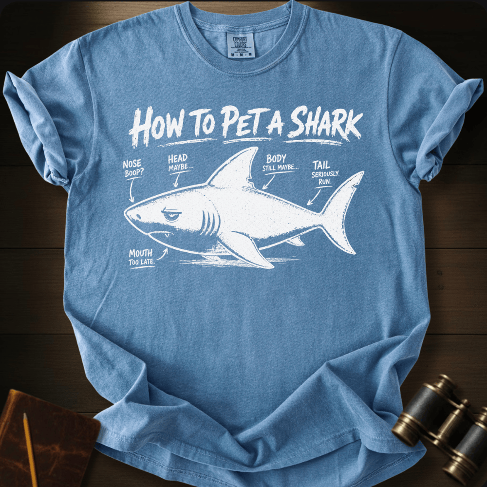 Pet A Shark T-shirt