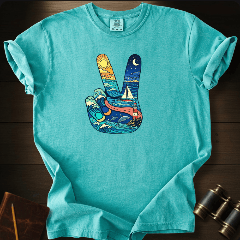 Peace Above the Ocean T-shirt