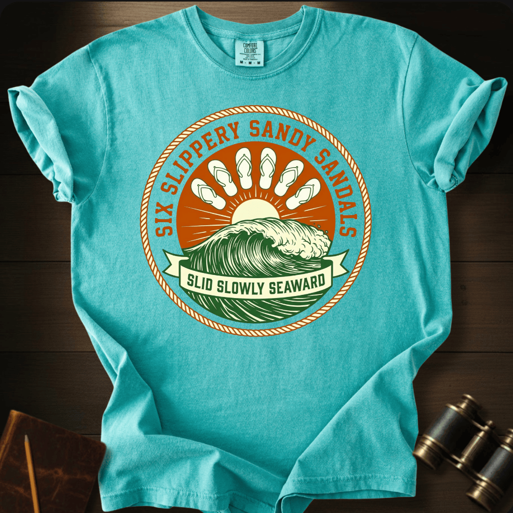 Six Slippery Sandals T-shirt