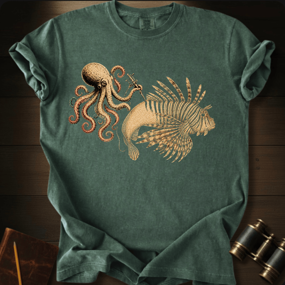 Lionfish Tattoo T-shirt
