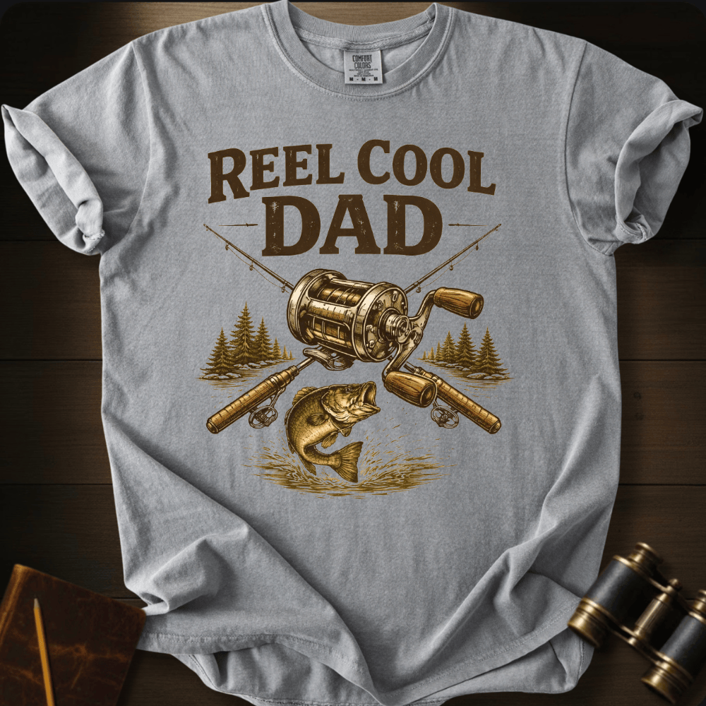 Reel Cool Dad T-shirt