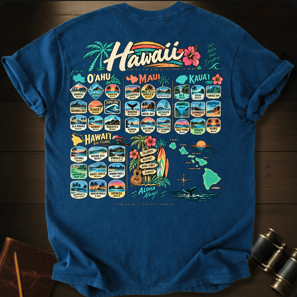 Hawaii Beaches T-shirt