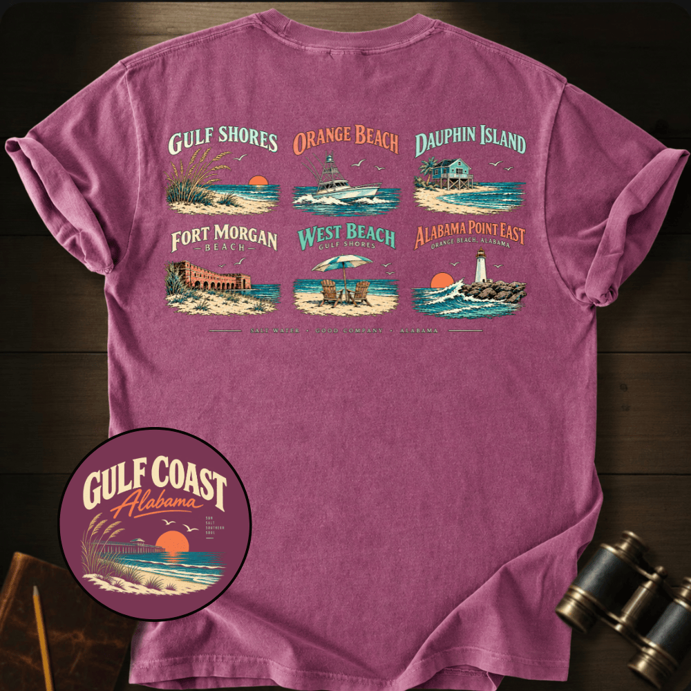 Gulf Coast Alabama T-shirt