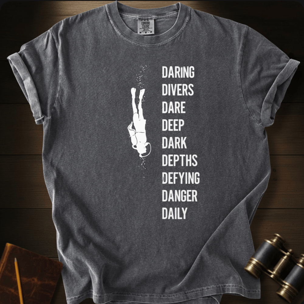 Divers. Dark. Danger. T-shirt