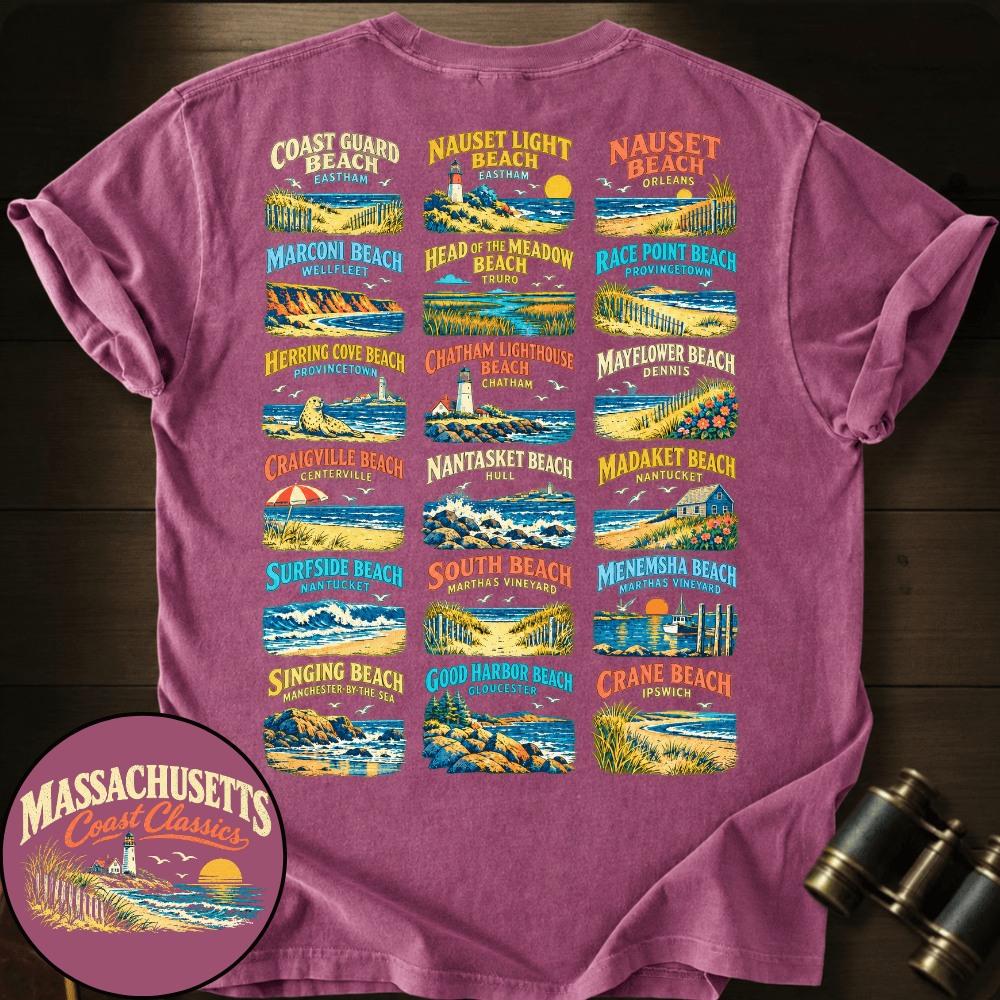 Massachusetts Coast Classics T-shirt