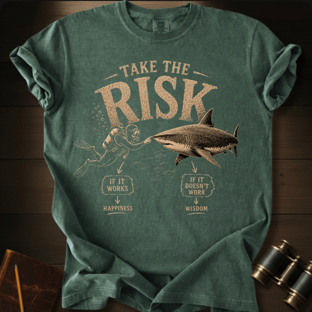 Take the Risk Shark T-shirt