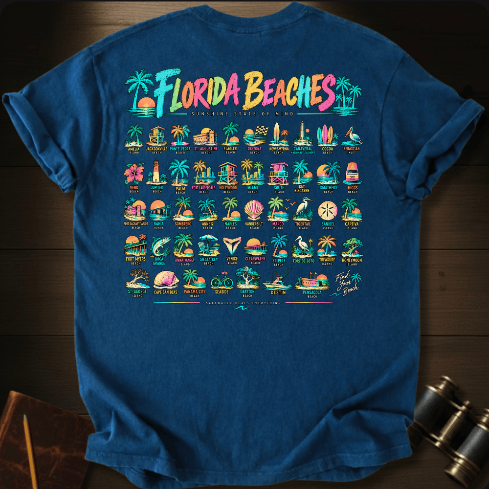 Florida Beaches T-shirt