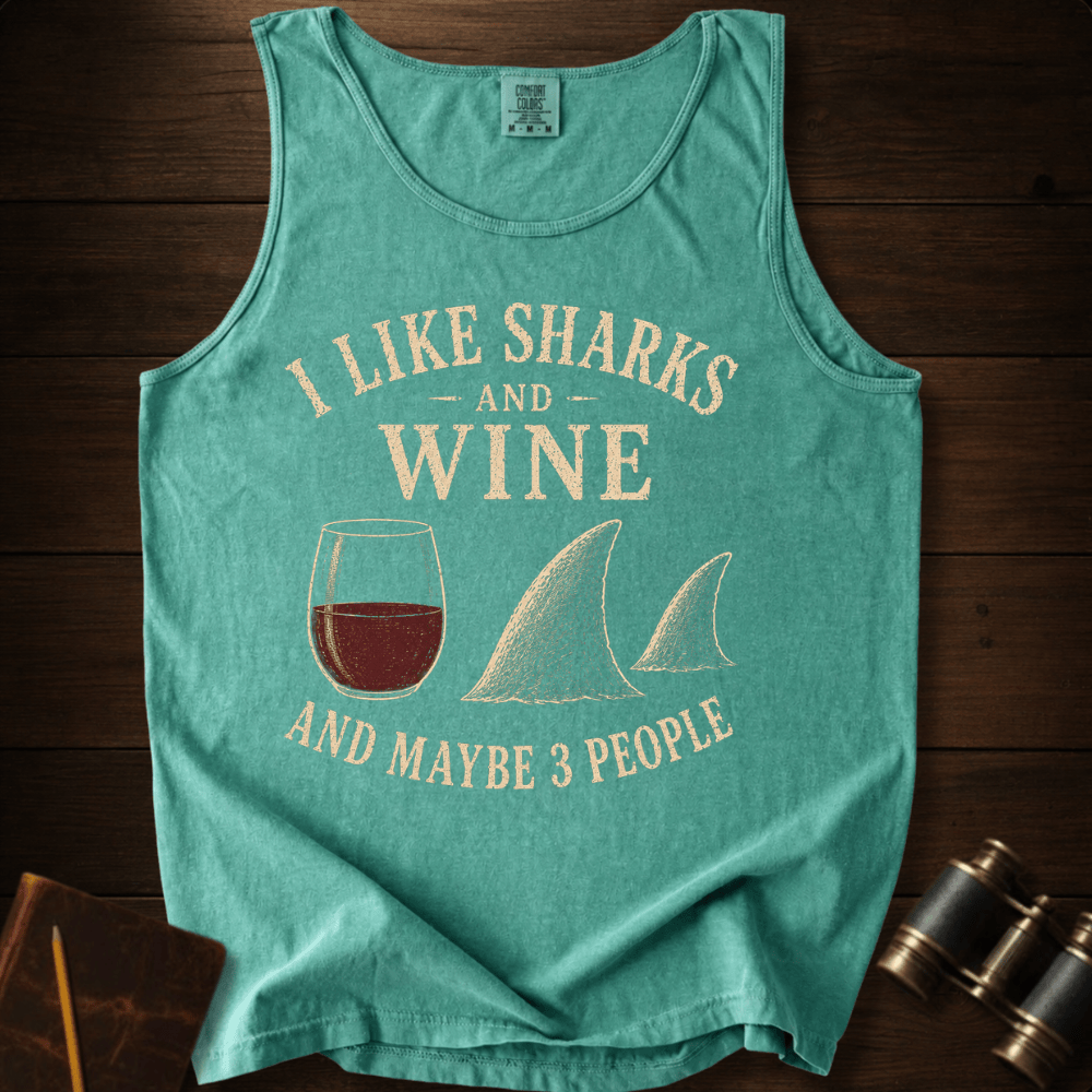 I Like Sharks and Wine Top