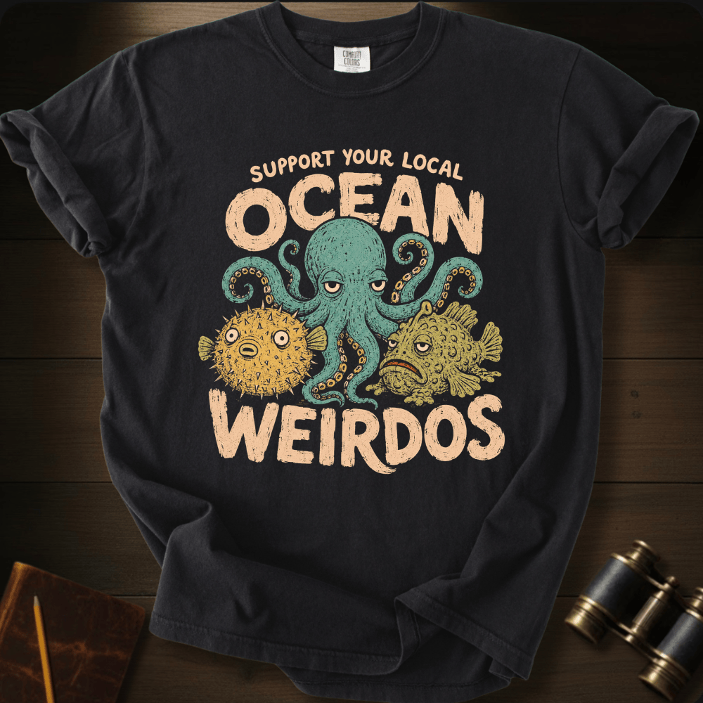 Support Sea Weirdos- T-shirt