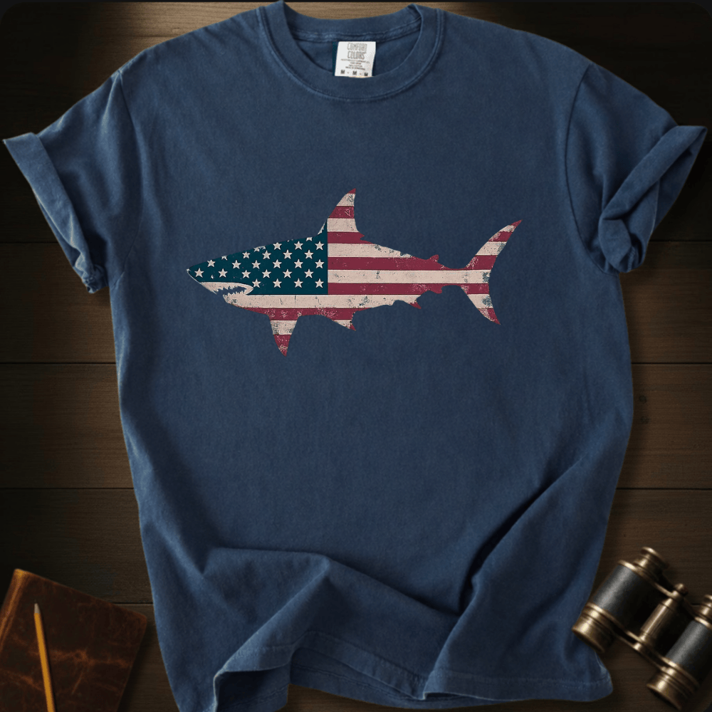 Shark Flag  T-shirt