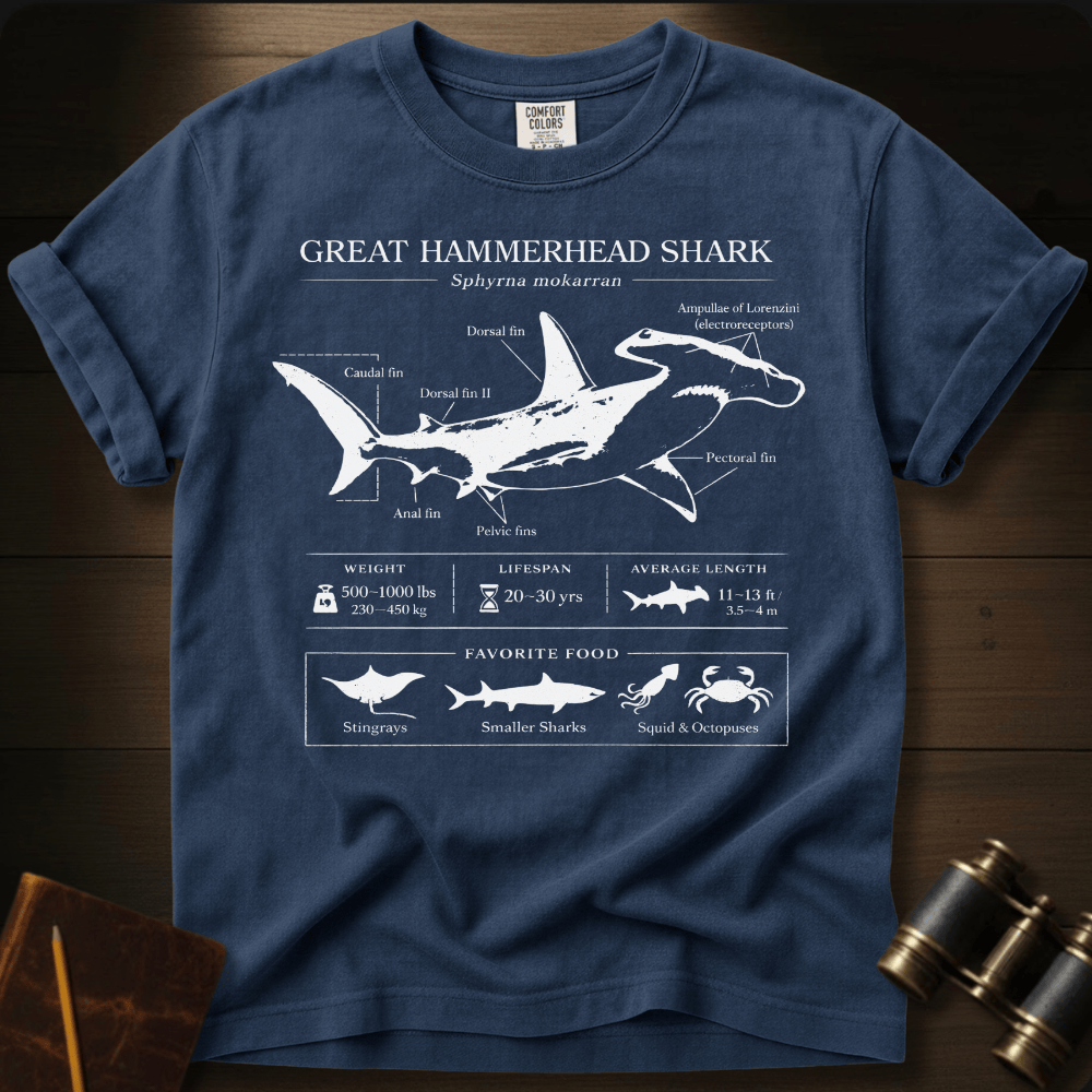 Great Hammerhead Shark T-shirt