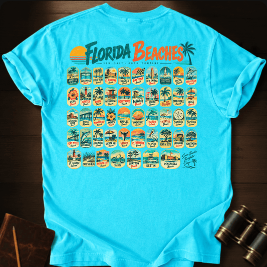 Florida Beaches - Sun, Salt T-shirt