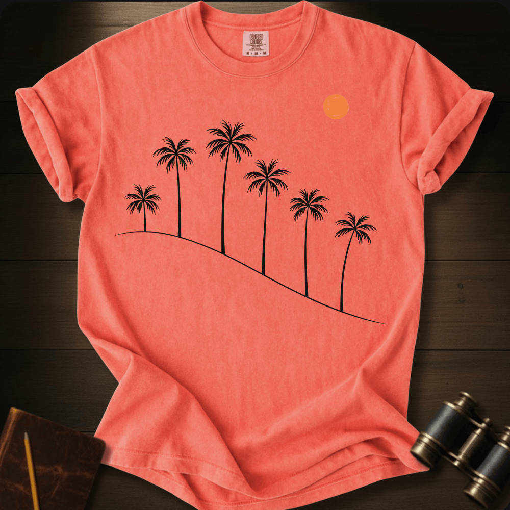 Sunrise Palm Trees T-shirt