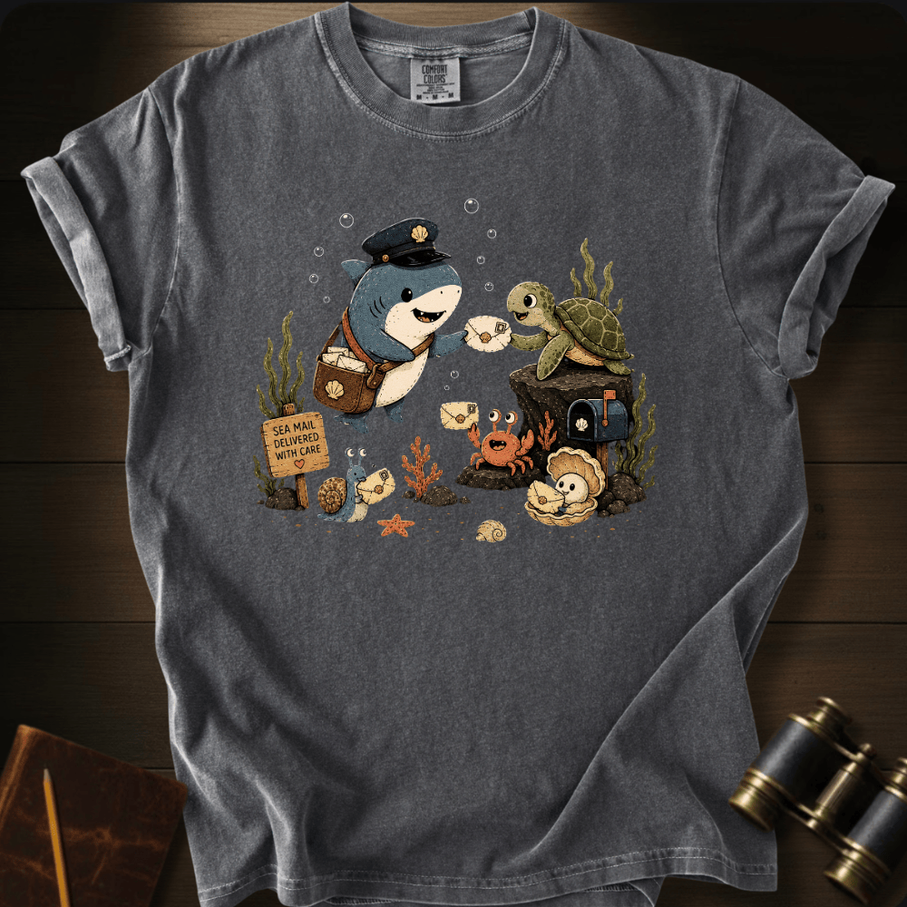 Captain Boop Mail Man T-shirt