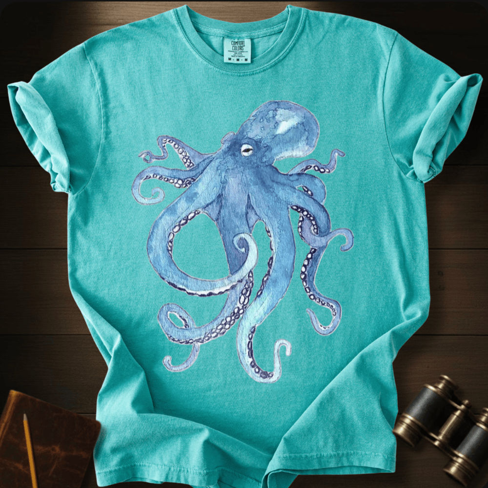 Octopus Acuarel T-shirt