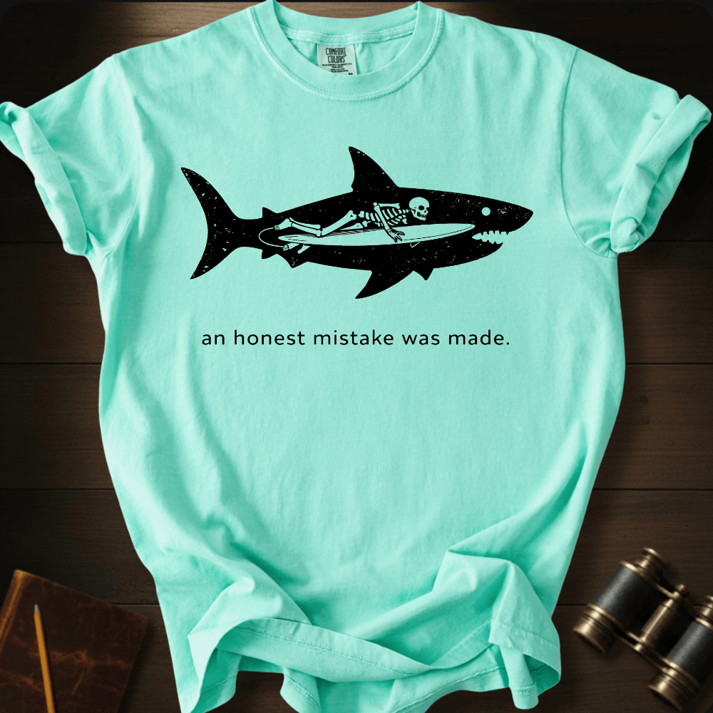 An Honest Mistake Surfing T-shirt