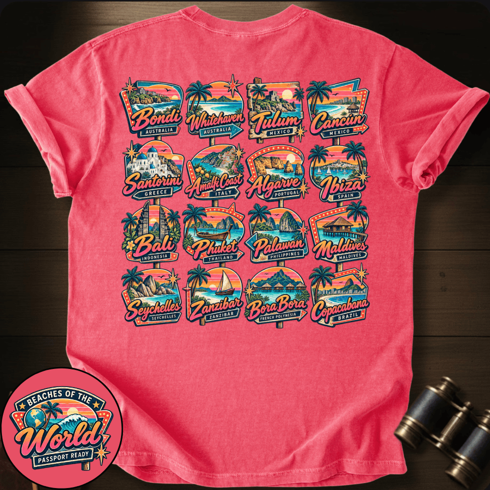 Beaches of the World T-shirt