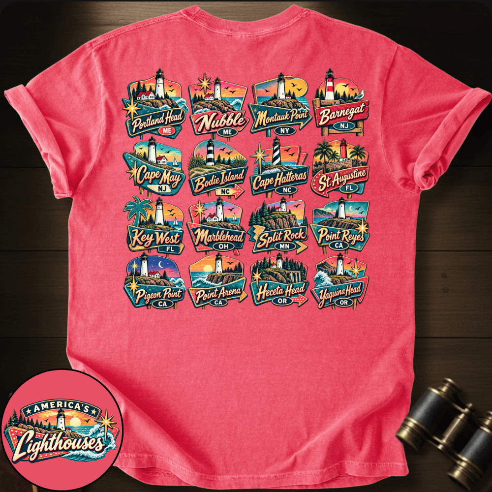 America´s Lighthouses T-shirt