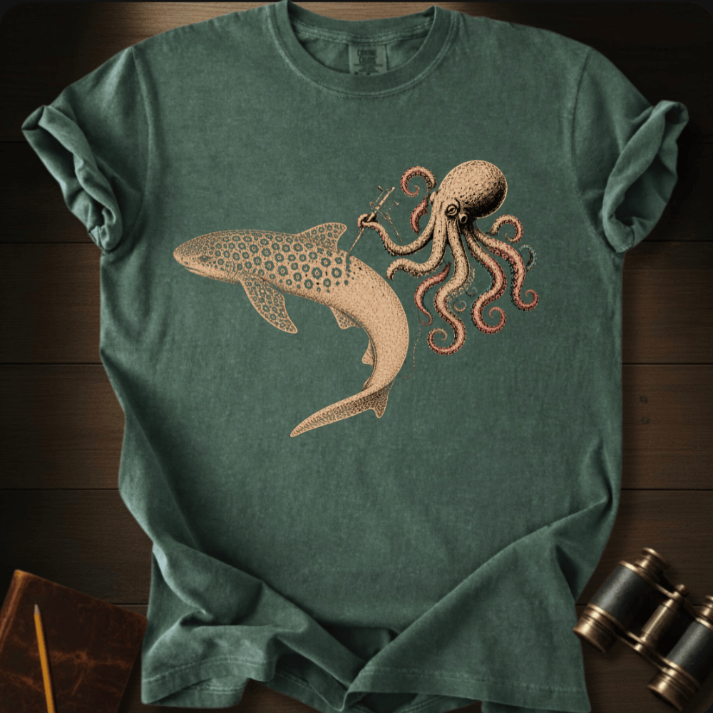 Leopard Shark Tattoo T-shirt