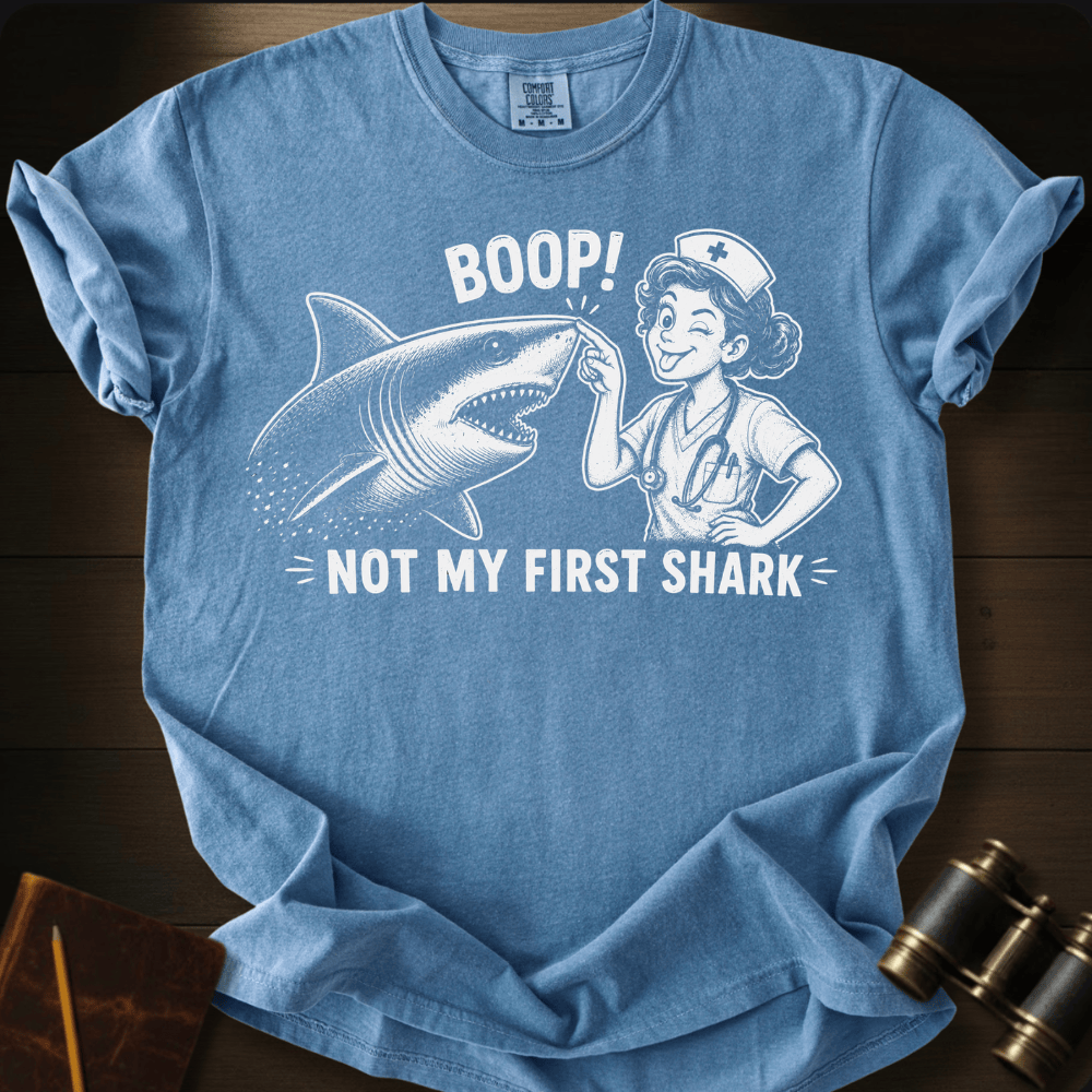 Not My First Shark T-shirt