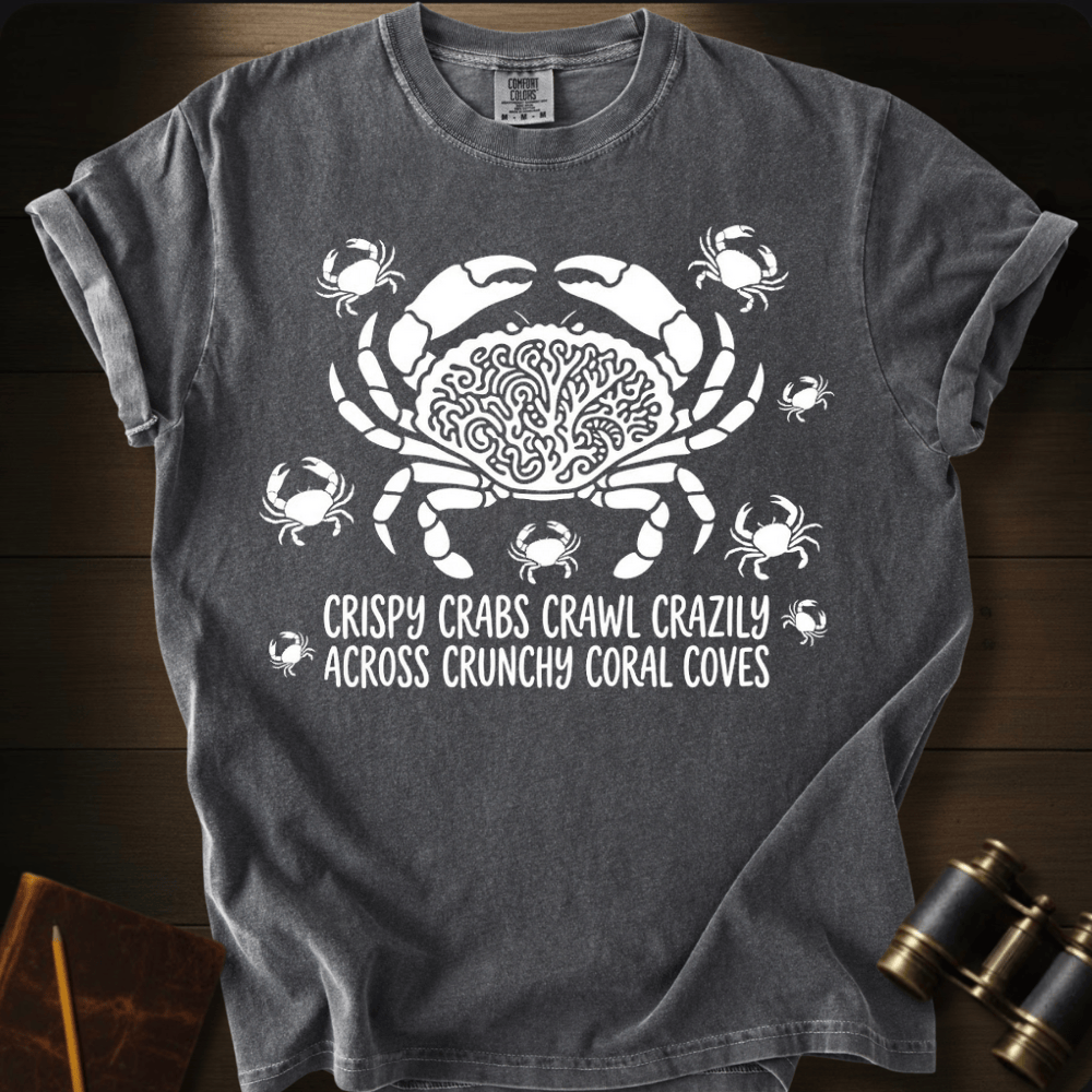 Crabs Crawl Crazily T-shirt