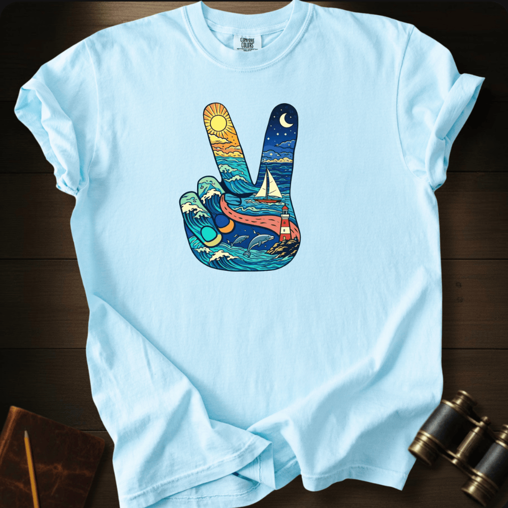 Peace Above the Ocean T-shirt